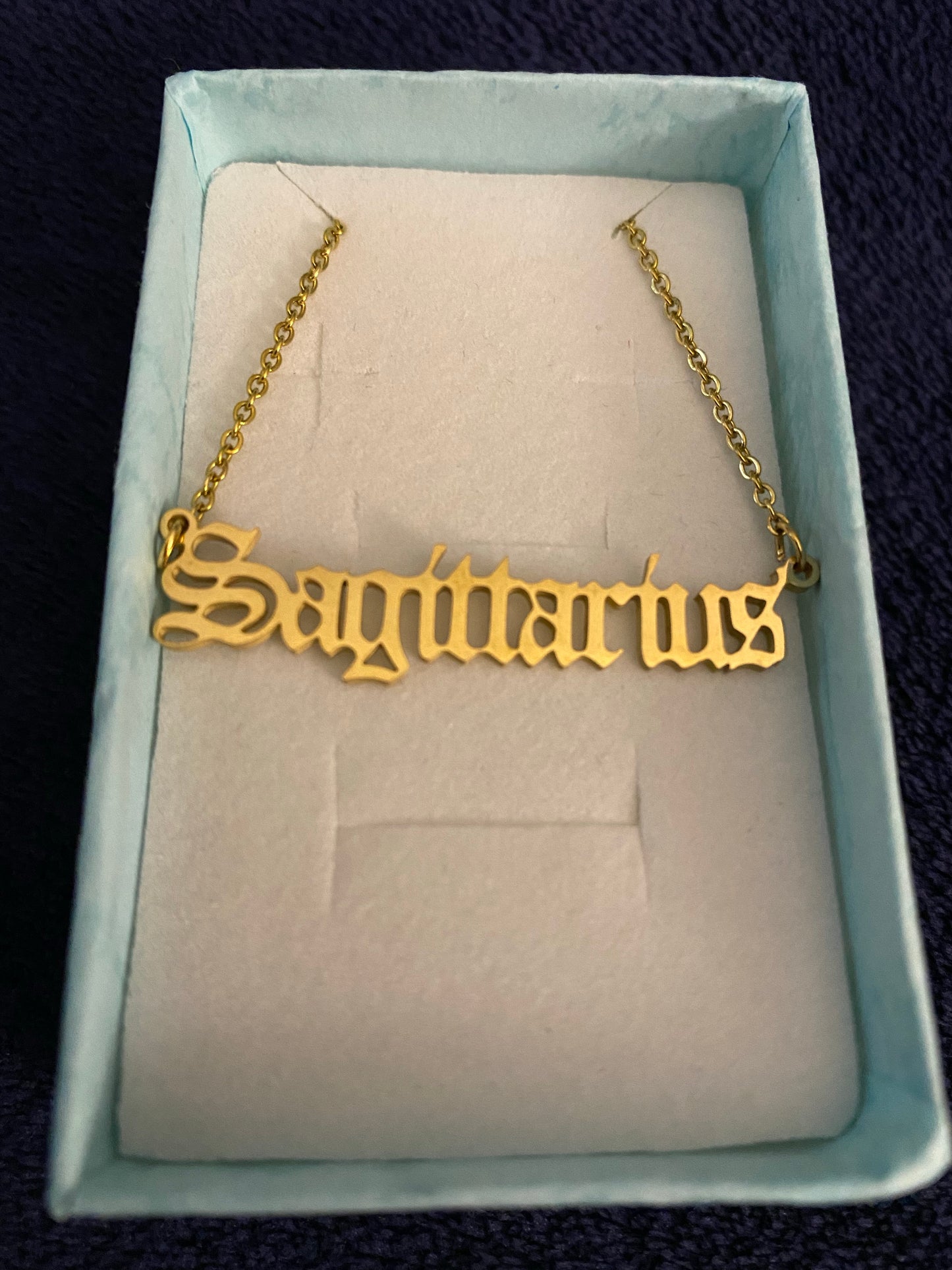 Sagittarius Zodiac Necklace